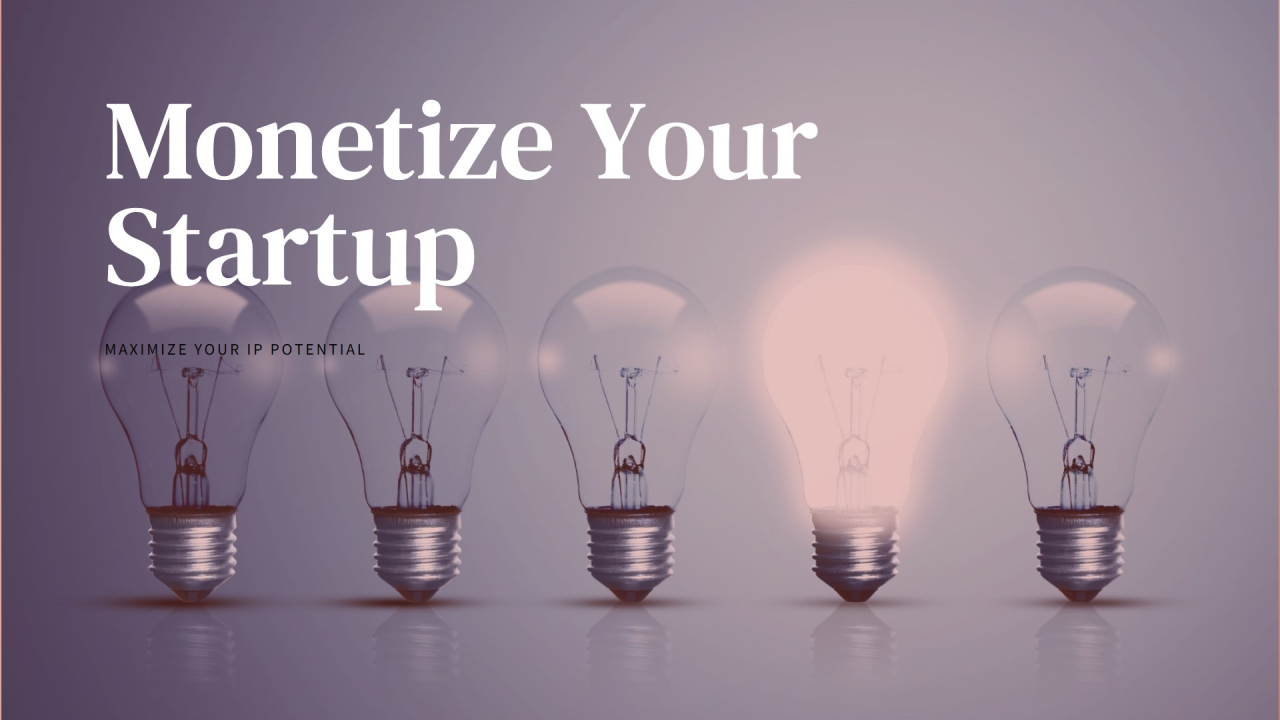 Unlocking Revenue: A Guide to IP Monetization for Startups